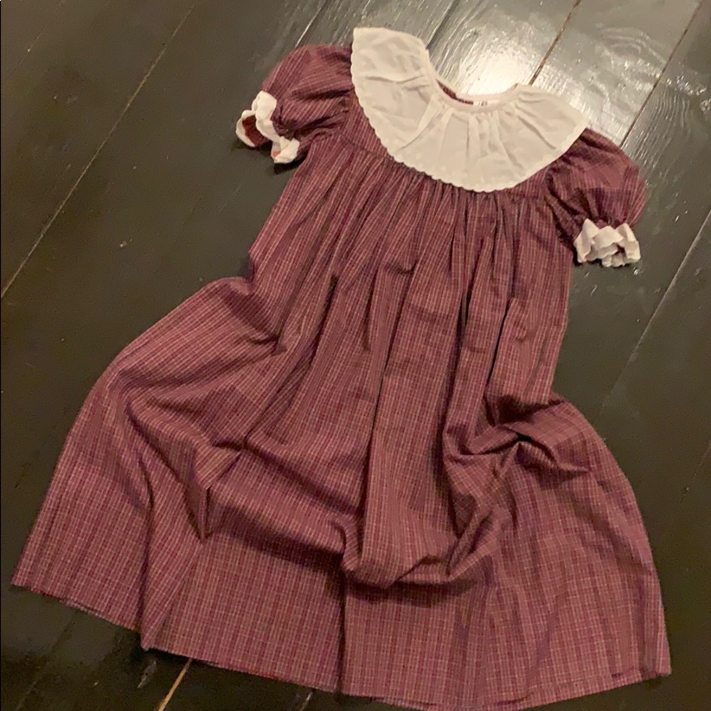 Plaid Bishop Dress